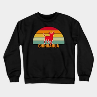 Chihuahua Vintage Silhouette Crewneck Sweatshirt